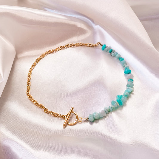 Collier Olympe Amazonite