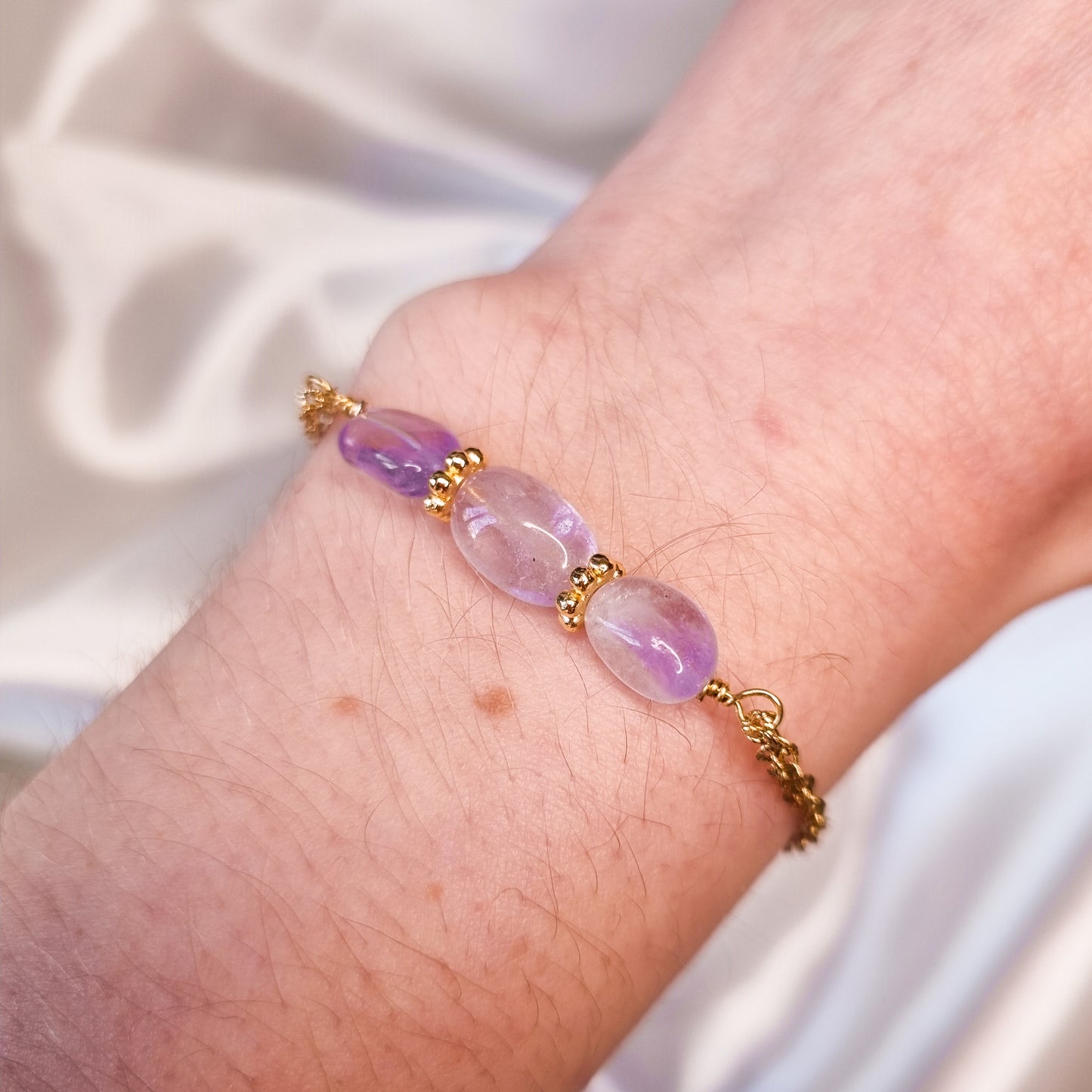 Bracelet Danaé Améthyste